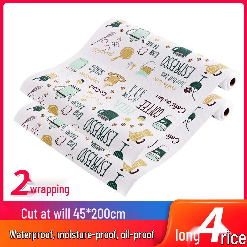 Waterproof & Oilproof Drawer, Cabinet, and Countertop Mat - Moisture & Dirt Resistant for Kitchen & Wardrobe Use