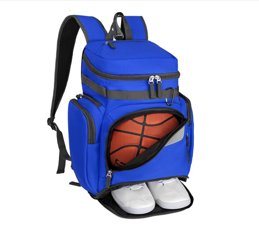 GO Grenzüberschreitender Basketball-Rucksack mit großem Fassungsvermögen und isoliertem Schuhfach, Outdoor-Sport & Fußballaufbewahrung