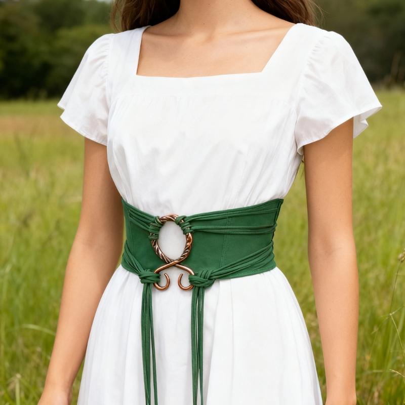 Victorian Nordiac Belt For Renaissances Event Cosplay Costume Accessories Rope Belt for Theme Party Dressingup Accessory