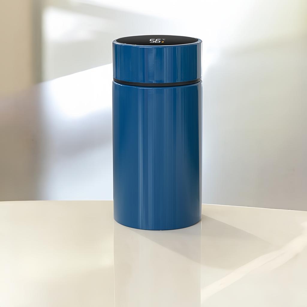 200ML Smart Thermal Water Bottle Intelligent Temperature Display Stainless Steel Bottle Vacuum Flasks Car Mounted Coffee Mug