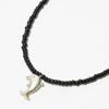 Hakkablacks Black Mini Dolphin Necklace