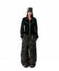 AAKAM Knee Pin-Tuck Camouflage Twill Pants (Khaki)