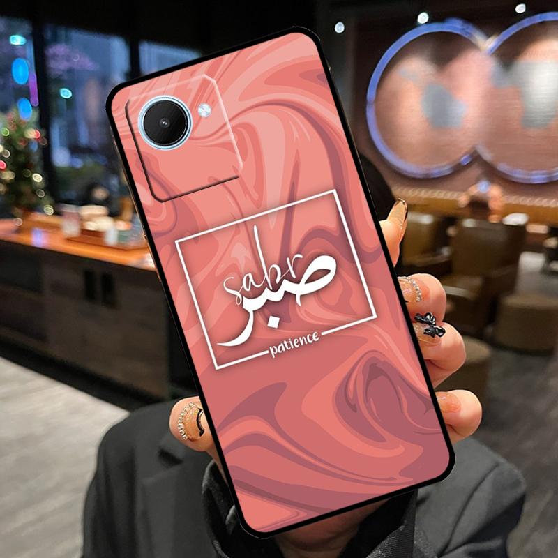 Sabr Patience Case For Realme 12 Pro Plus 11 13 14 15 GT6 GT7 Pro C55 C51 C53 C25 C63 C61 C65 C67 C71 C75