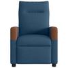Massage Chair Blue Fabric