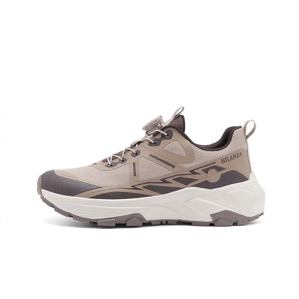 Fashion Couples Platform Sports Shoes Men Rotary Buckle Men's Hiking Shoes Outdoor Thick Sole Running Shoes Women's Casual Sneakers