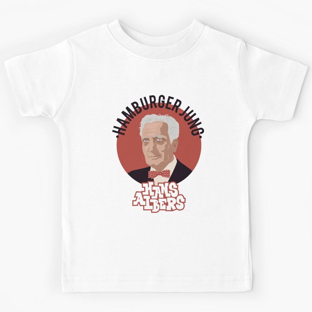 Hans Albers Hamburg - La paloma - On the Reeperbahn at half past midnight Kids T-Shirt 110