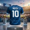 2026 Estate Messi #10 Maglia da Calcio Traspirante Asciugatura Rapida Argentina Bambino Abbigliamento Sportivo Casuale Allenamento Uniforme da Tifoso Maglietta