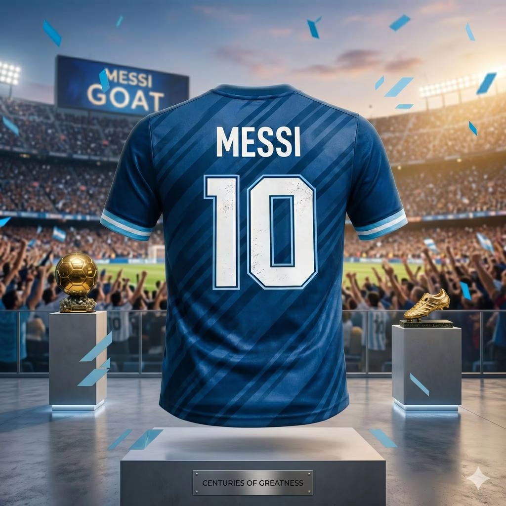 2026 Estate Messi #10 Maglia da Calcio Traspirante Asciugatura Rapida Argentina Bambino Abbigliamento Sportivo Casuale Allenamento Uniforme da Tifoso Maglietta