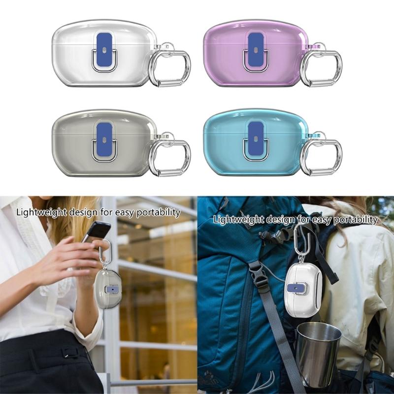 Suitable for WF 1000XM5 Shockproof Wireless Headphone Sleeve Impact-resistant Soft TPU Housing Anti Dust Washable Cover