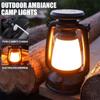 Charging Decoration Atmosphere Light Bar Led Camping Solar Retro Horse Lantern Portable Decor Outdoor Home Lamp Night Desk Table