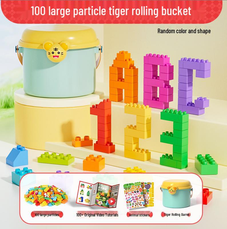 

3D Пазлы Строительные блоки для детей 3-6 лет: Большие, Развивающие игрушки для мальчиков и девочек