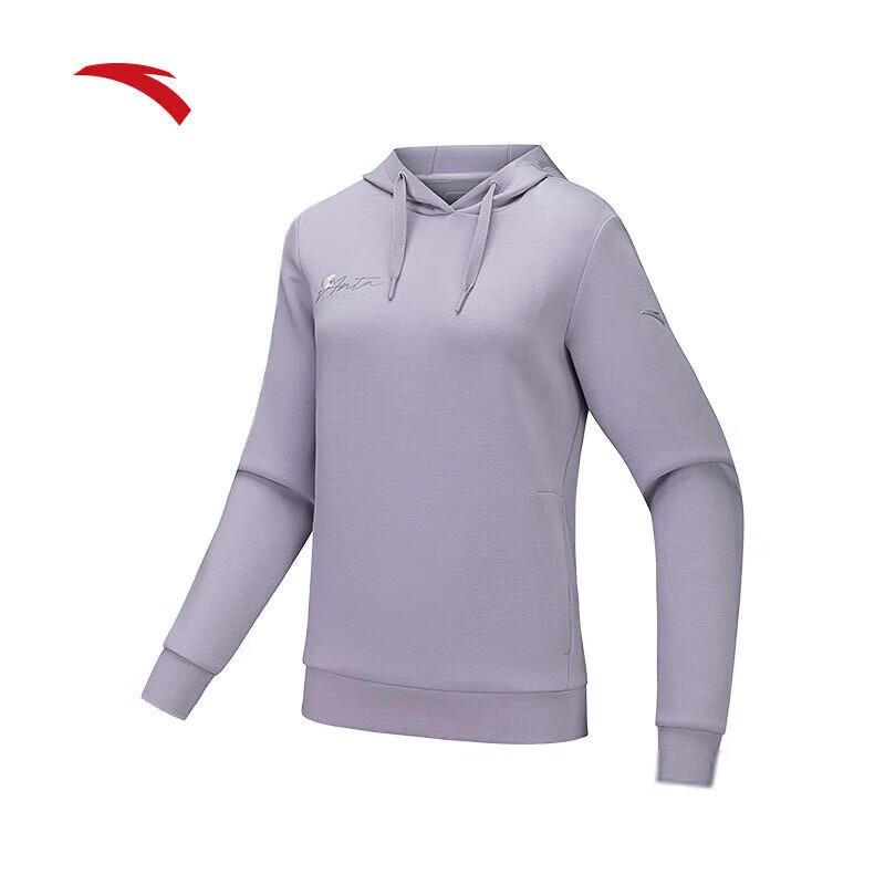 ANTA Women s Easy-Care Hooded Print Long-Sleeve Sweatshirt 2XL