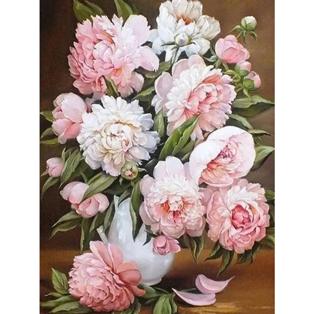 DIY Full Round Diamond Painting Cross Stitch 3D Animal Flower Home Decorative Art Style Diamond Painting 5d Diamond Art Painting