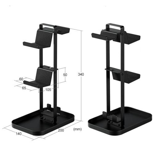 RCHYFEED Desktop Controller Stand, Headphone Stand, Game Console Storage Rack, Easy Assembly, Charges While Placed, Space-Saving