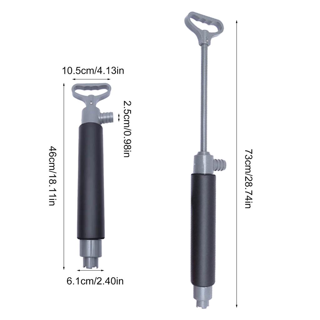Kayak Hand Pump, Portable Lightweight Kayak Hand Pump Floating Hand Bilge Pump Kayak Bilge Water Pump Canoe Accessories