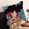 Fashion Abstract Girl Pillow Cover Design cushion Cover decor Holiday Decorati