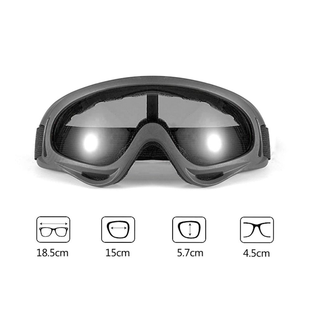 Winter Skiing Glasses Goggles Windproof Eyewear Glasses Ski Goggles Dustproof Moto Cycling Lens Frame Glasses Sunglasse