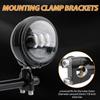 Motorcycle Modification Accessory Fog Lights 4.5'' waterproof LED Auxillary Headligh Chrome For BMW R 18 B R18B R18 2021-2024