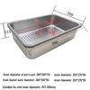 TLXT 304 Stainless Steel In-Sink Drain Basket Stacking Set