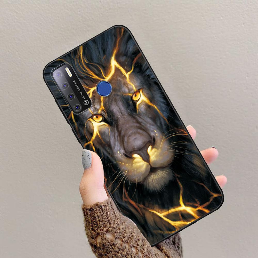 For Tecno Pouvoir 4 Case Soft Silicon Phone Cover For Pouvoir 4 Case For For Tecno Pouvoir 4 Cover Coque Bumper Fashion Cute