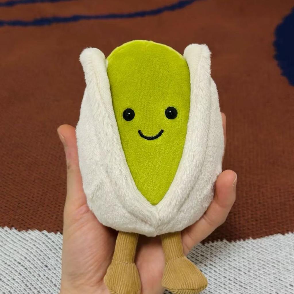 12cm Fun Pistachio Doll Very Soft Stuffed Pistachio Plushies Cute Plush Toy Gifts Girl Kids