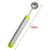 Stainless Steel Melon Baller Spoon and Portable Watermelon Puncher Cutter Fruit Core Remover Kitchen