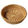 Handwoven Rattan & Willow Storage Basket