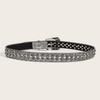 PU Leather Blingbling Belt Zinc Zinc Alloy Waistband Unique Rhinestone Belts  Women