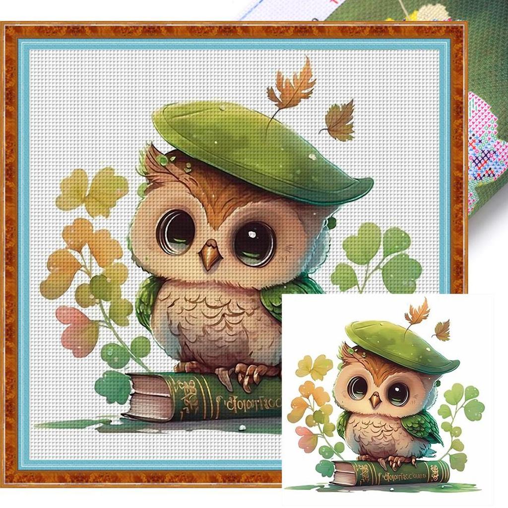 Full Embroidery Cotton Thread 18CT Printed Cross Stitch Kit Artwork