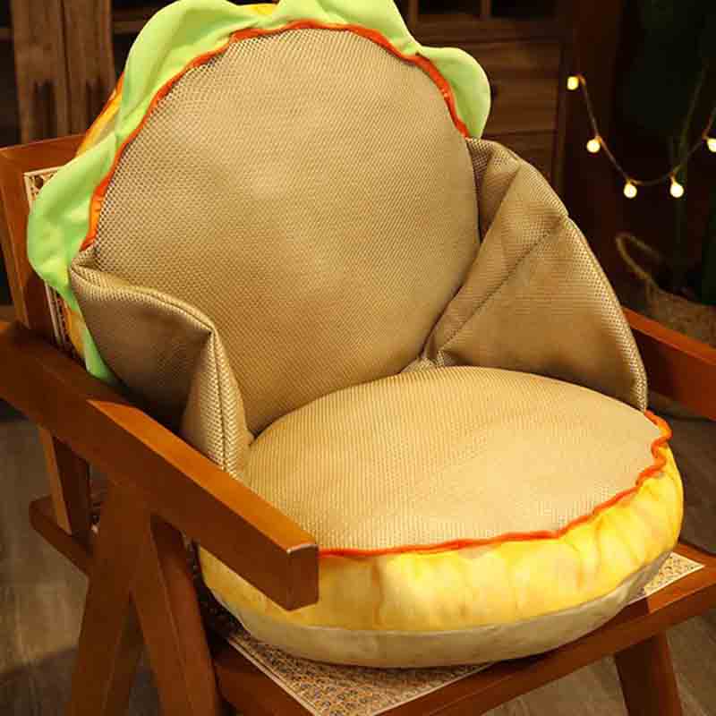 

Милая и забавная подушка-гамбургер, подушка-хлеб, офисная подушка для сна, диван, кресло, плюшевая игрушка, подарок на день рождения 40*40 cm