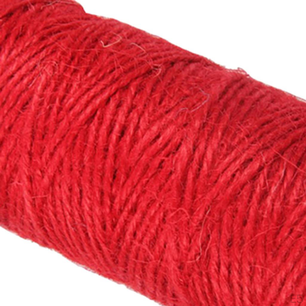 Jüt İp 2mm Halat Paketleme Malzemeleri Sarma İpi el sanatları ev ve bahçe Dekorasyonları