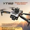 Nový YT152 MINI Drone 8K Tři kamery Wiif Optické polohování toku Vyhýbání se překážkám Bezkartáčové dálkové ovládání Čtyřosé letadlo Hračka Dárek Děti