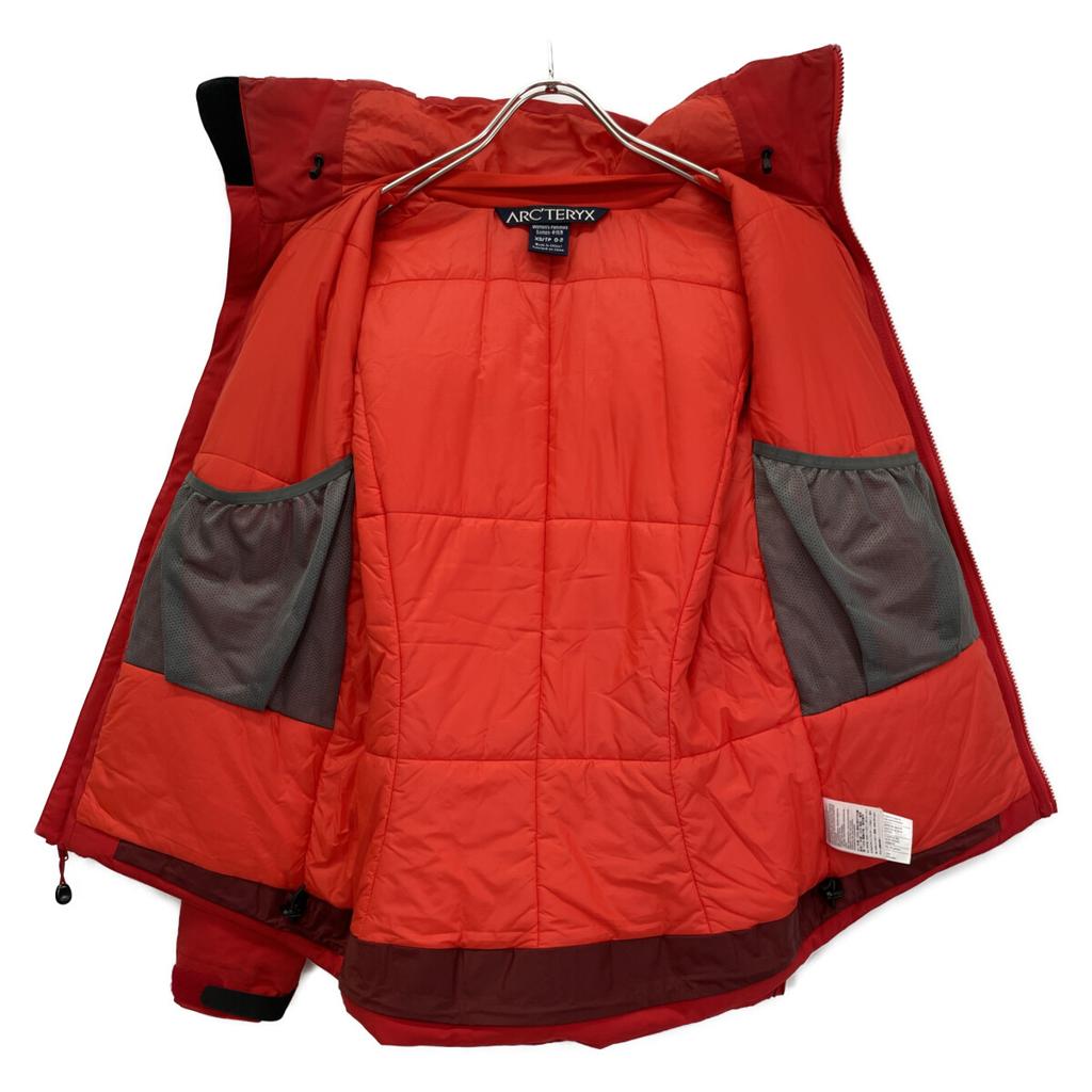 ARC'TERYX 13812 70840 Red Nylon Padded Jacket Atom LT Hoody Jacket XS RedUsed