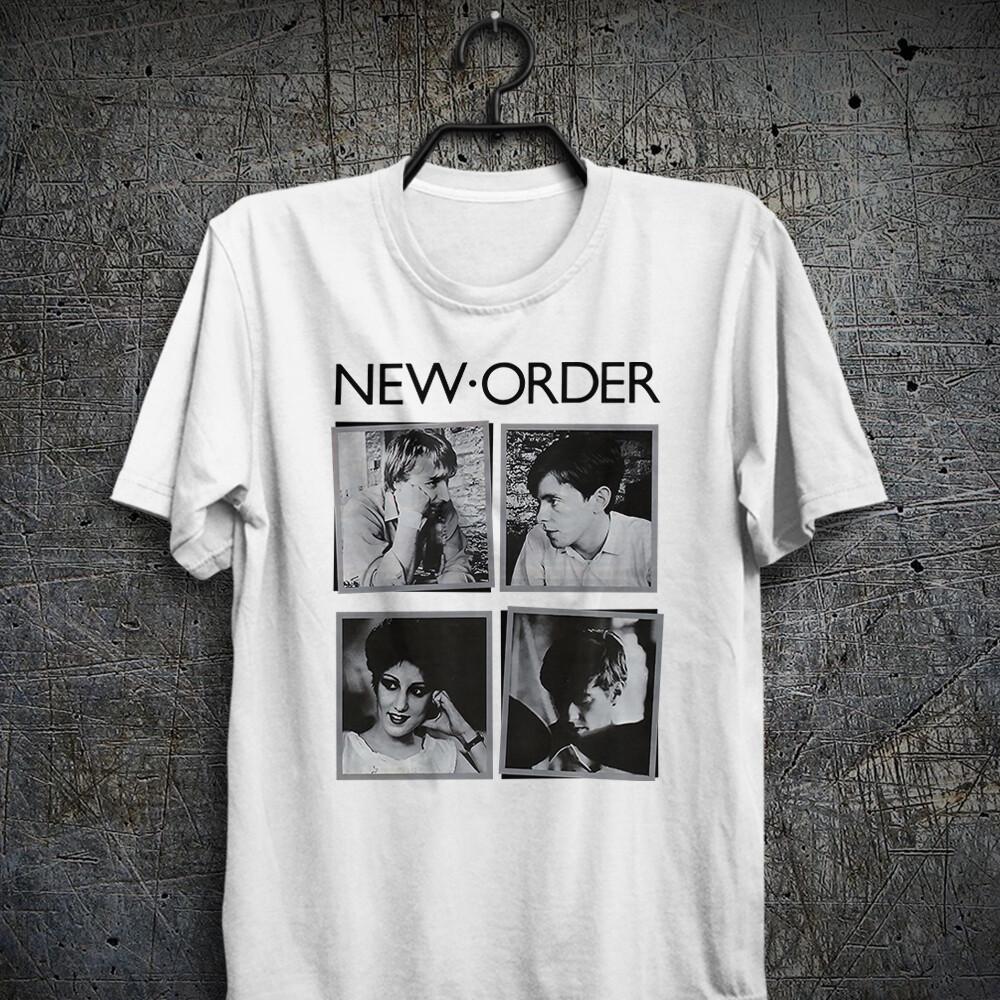 New Order Tee Bernard Sumner Stephen Morris Gillian Gilbert Tom Chapman