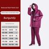 Cycling Rain Poncho Two-Piece Rain Pants Women's Raincoat and Rain Pants Two-Piece Set Plus Size Travel Set New Construction Style One-Piece Rain Suit