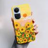 For OPPO Reno 10 5G CPH2531 Case Stylish Pattern Soft Silicone Phone Cases for Oppo Reno10 Pro Global 2023 CPH2525 Back Cover