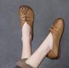 Fashion 2cm Ethnic Cow Weave Suede Genuine Leather Women Flats Leisure Fashion Summer Slip On Loafer Oxfords Comfy Shoes