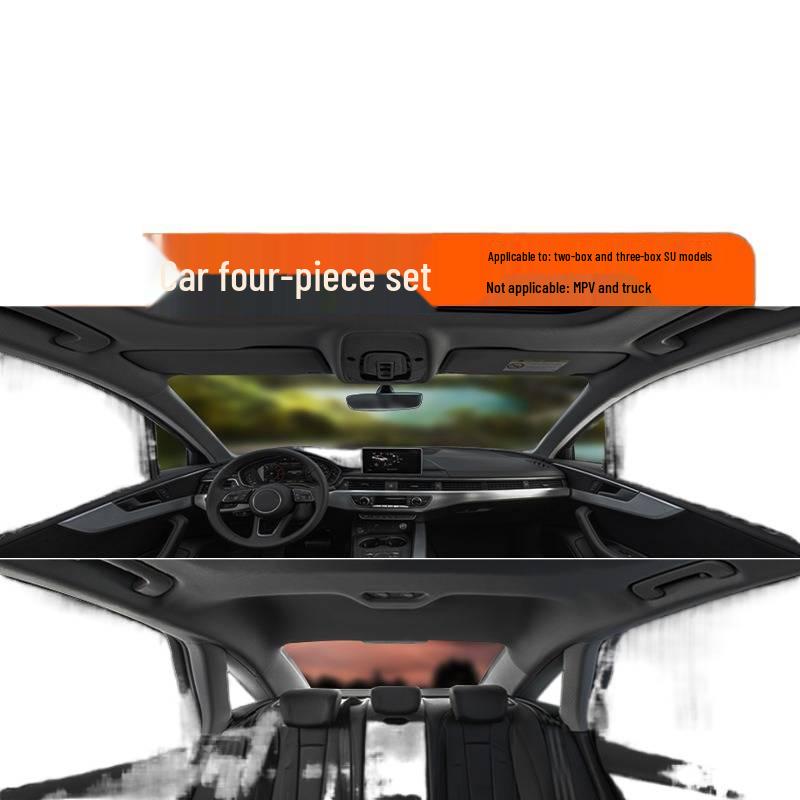 Universal Car Magnetic Sunshade for Interior Window Protection and Heat Insulation