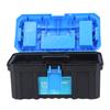 Tool Box PP Plastic Portable Hardware Parts Storage Case Double Layer Electrician Suitcase 381Small