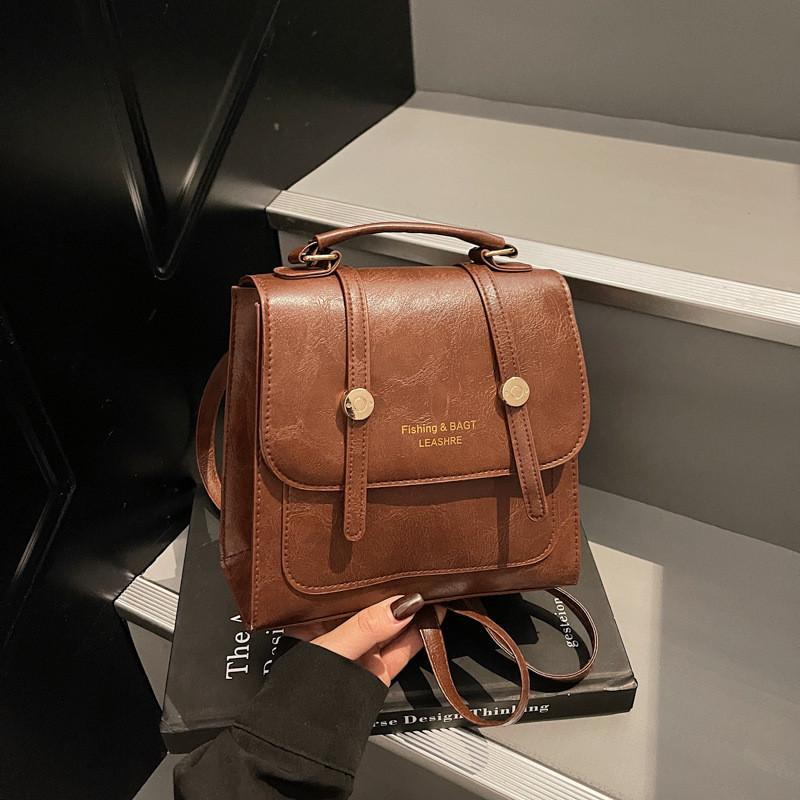 Pu Material Casual Backpack For Women With Durable For Daily Use And Travel