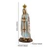 Estatua de la Virgen María al Aire Libre Estatua de la Virgen María Resina Decoración del Hogar Virgen María Bendita Figura Materna Figura del Salvador Orante Para