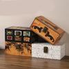 Rust Resistant Wood Jewelry Case Multifunctional Jewelry Box Wood Texture Suitable for Travel and Home Displaying