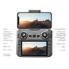 LU30 GPS Brushless Drone Obstacle Avoidance HD Aerial Photography RC Aircraft with 4.5 Inch Screen Controller, 3 Batteries