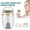 3 in 1 Facia Cleansing Brush Massager Deep Electric Vibration Cleansing Brush Pore Blackhead Remover SkinCare Exfoliating Beauty