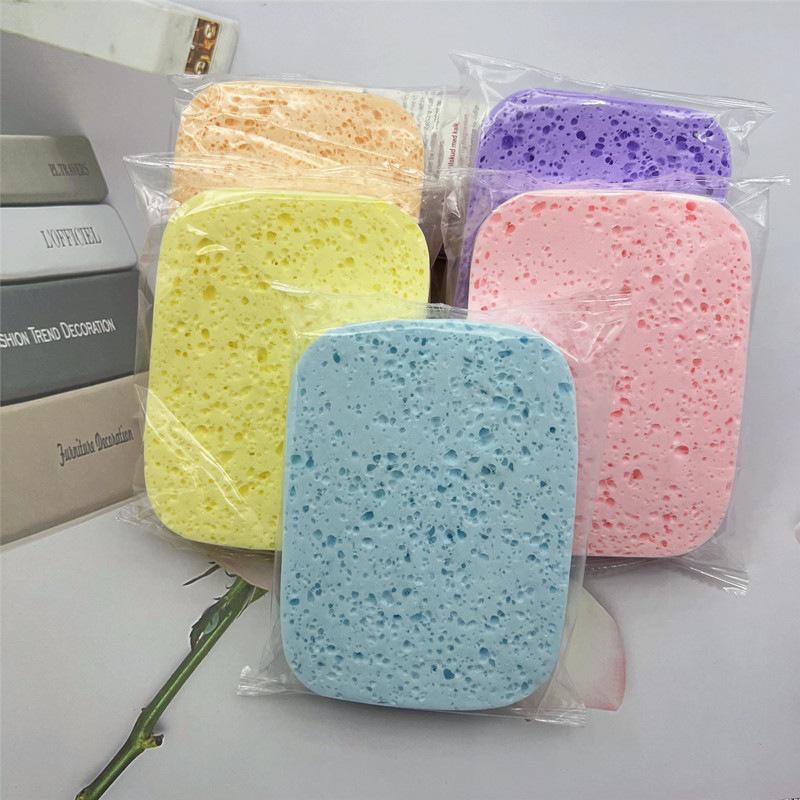 PVA Soft Skin-Friendly Cleansing Face Sponge - Thick, Absorbent Makeup Remover for Salon Use