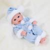 30cm Silicone Reborn Baby Doll - Soft Sleep Companion & Child Role-Playing Toy
