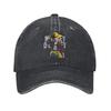 Luffy Gear  Moon One Piece Men Women Baseball Cap  Distressed Washed Hat Vintage Outdoor Running Golf Unstructured Soft Sun Cap