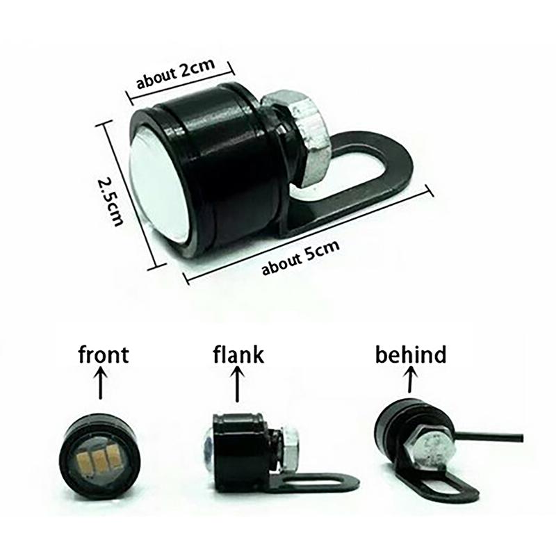 Motorcycle Led Light Super Bright Spotlight Driving Safety Lamp Motorcycle Reverse Brake Light Fog Lamp Moto Accessories