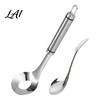 Stainless Steel Meatball Spoon Maker Spoon Non-slip Grip Ergonomic Long Handle Design Manual Professional Meat Baller Tool for Fish Balls