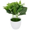 Desktop Artificial Bonsai Plant with Pot Plastic Foliage for Long-Lasting Home Restaurant Hotel and Shop Decor